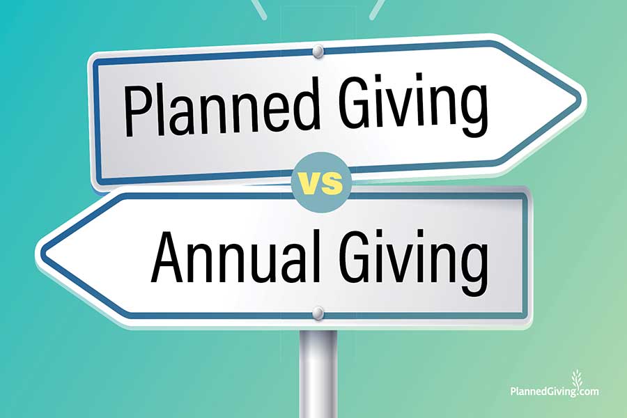 Annual Giving vs. Planned Giving