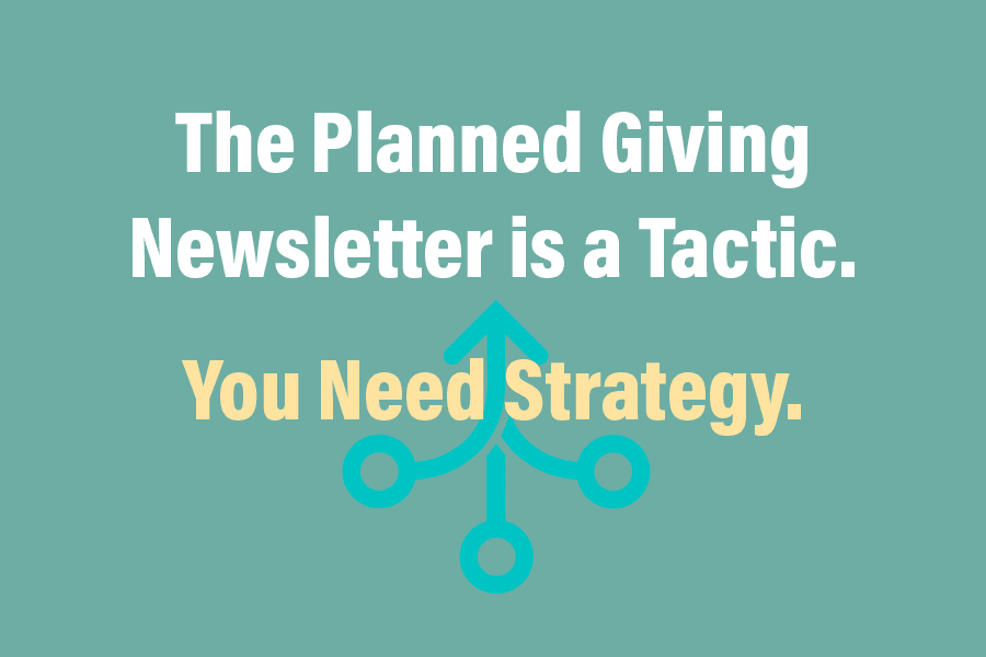 Why are planned giving newsletters getting less response?