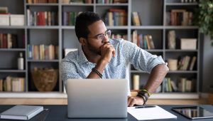 Fundraiser hesitating before asking a donor to document their bequest intention.