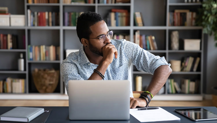 Fundraiser hesitating before asking a donor to document their bequest intention.